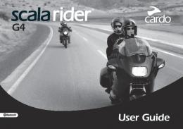 Scala Rider G4 manual