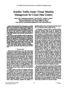 Scalable Traffic-Aware Virtual Machine Management for Cloud Data ...