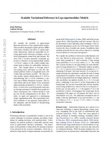 Scalable Variational Inference in Log-supermodular Models - arXiv