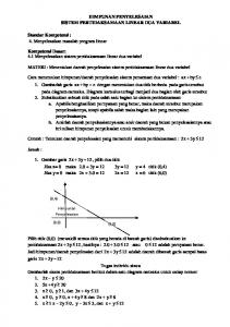 SCI-Pertidaksamaan