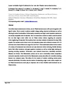 Science Manuscript Template