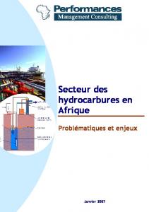 Secteur des hydrocarbures en Afrique