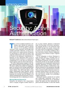 Security: Active Authentication - BehavioSec