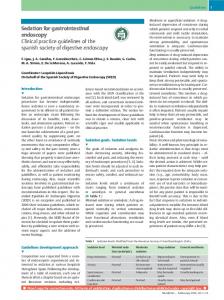 Sedation for gastrointestinal endoscopy Clinical