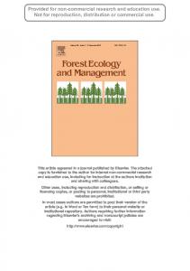 Seed dispersal phenology and dispersal syndromes in a subtropical ...