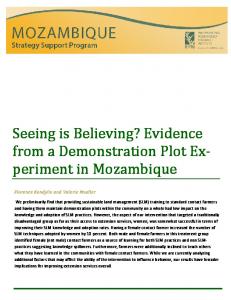 Seeing is Believing? Evidence from a