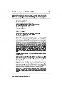 Seismic reliability analysis of reinforced concrete