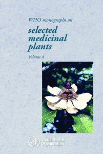 selected medicinal plants