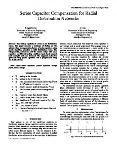 Series capacitor compensation for radial distribution networks (PDF ...