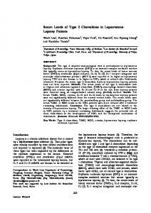 Serum Levels of Type 2 Chemokines in ... - KoreaMed Synapse