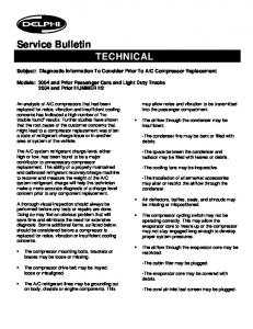 Service Bulletin