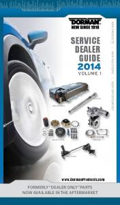 SERVICE DEALER GUIDE