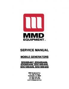 SERVICE MANUAL