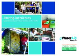 Sharing Experiences - Pacific Water