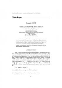 Short Paper - Semantic Scholar