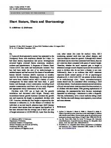 Short Stature, Shots and Shortcomings - MedIND