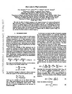 Shot noise in Weyl semimetals