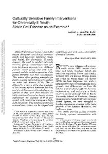 Sickle Cell Disease as an Example - American Psychological ...