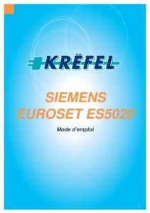 SIEMENS EUROSET ES5020