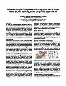 SIGCHI Conference Paper Format