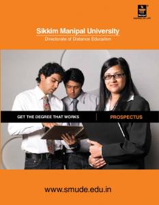 Sikkim Manipal University - Admerit.org