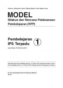 Silabus-RPP-IPS-Terpadu-SMP-Kelas-VII - SMP NEGERI 2 ...