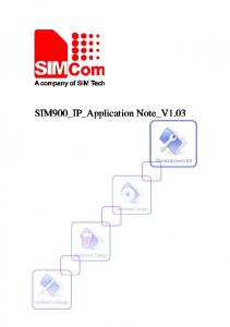 SIM900_IP_Application Note_V1.03 - MT-System