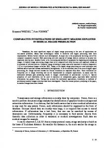 similarity measure, medical image