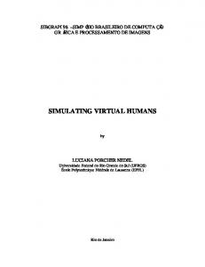 simulating virtual humans - demec | ufpr