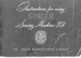 Singer 301 Sewing Machine