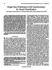 Single-Pass Polarimetric SAR Interferometry for Vessel Classification