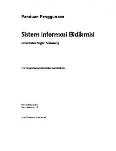 Sistem Informasi Bidikmisi - Sistem Informasi Manajemen Beasiswa ...