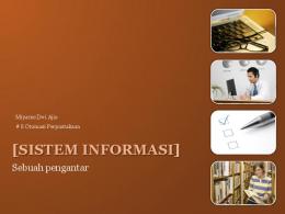 [SISTEM INFORMASI] - File UPI