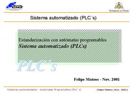 Sistema automatizado (PLCs)