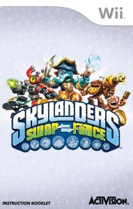 SKYLANDERS SWAP Force Wii GAME MANUAL