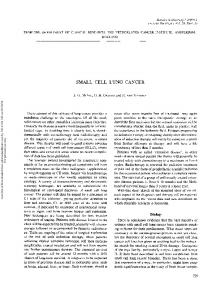 Small Cell Lung Cancer