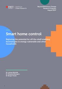 Smart home control - Energy Consumers Australia