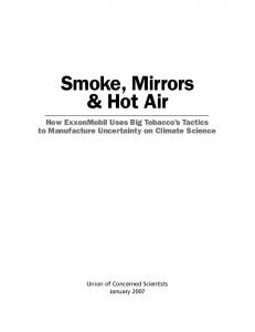 Smoke, Mirrors & Hot Air