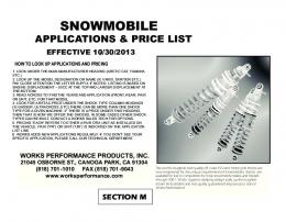 snowmobile apps - Works Shocks