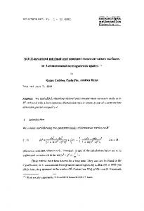 SO(2)-invariant minimal and constant mean curvature ... - Springer Link