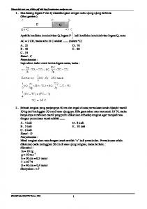 Soal Fisika dan Pembahasan Tahun 1998 - WordPress.com