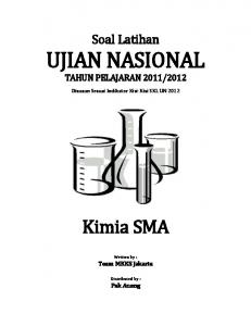 Soal Latihan UN KIMIA SMA 2012 (final) - WordPress.com