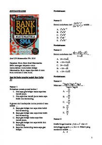 soal pembahasan un ipa 2010 - SoalMatematika.Com