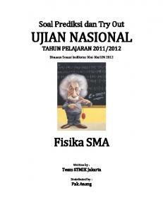 Soal Try Out UN 2012 SMA FISIKA Paket 12