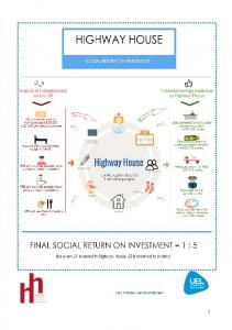 Social Return on Investment of Highway House