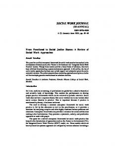 social work journal