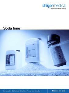 Soda lime - Doctors Oxygen Service