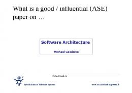 Software Architecture