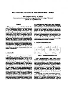 Software Codesign - CiteSeerX