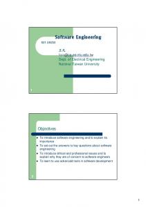 Software Engineering